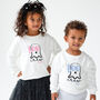 Boo Crew Halloween Embroidered Sweatshirt Jumper Personalised With Child's Name, thumbnail 1 of 5