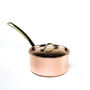 Handmade Solid Copper Saucepan With Lid, thumbnail 3 of 5