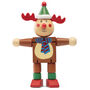 Christmas Wooden Flexi Figures, thumbnail 5 of 5