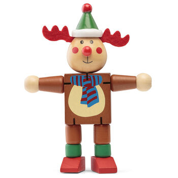 Christmas Wooden Flexi Figures, 5 of 5