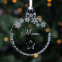 Personalised Hang On The Tree In Memory Bauble, thumbnail 2 of 2