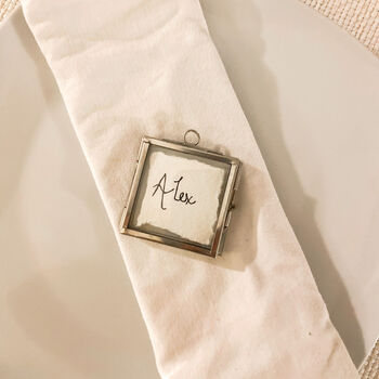 Tiny Silver Photo Frame Place Card, 2 of 11