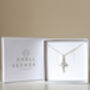 Sterling Silver Ballerina Pendant Necklace, thumbnail 2 of 6