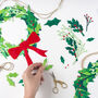 Christmas Wreath Craft Kit, thumbnail 9 of 9