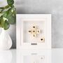 Mrs And Mrs Scrabble Gift Frame Wedding Gift, thumbnail 1 of 6