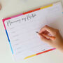 The Positive Week Desk Pad Planner, thumbnail 1 of 3