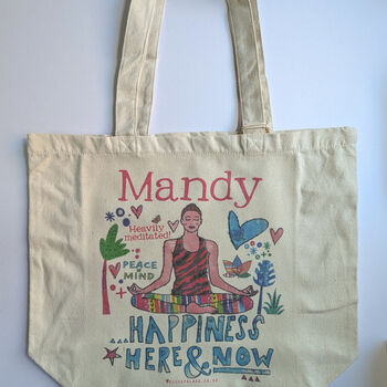 Personalised Meditation And Mindfulness Bag, 6 of 6