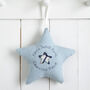 Personalised Embroidered Hanging Star Gift, thumbnail 8 of 11