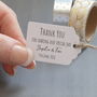Personalised Small Favour Tags, thumbnail 1 of 3
