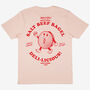 Salt Beef Bagel Unisex Graphic T Shirt In Peach, thumbnail 2 of 2