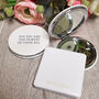 Future Mrs Large Initial Compact Mirror, thumbnail 2 of 8