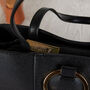 Personalised Navy Vintage Style Bag, thumbnail 6 of 6