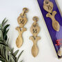 Engraved Birthday Welsh Love Spoon, thumbnail 1 of 3