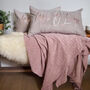 Mr And Mrs Personalised Velvet Scatter Cushion Set, thumbnail 1 of 8