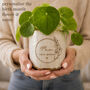 Personalised Birth Month Flower Plant Pot, thumbnail 3 of 8