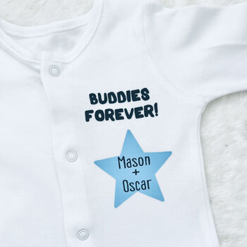Personalised Twin Baby Boy Gifts, 2 of 4