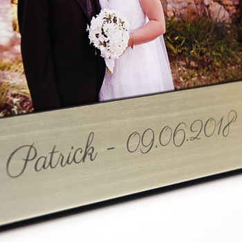 Personalised 'Father Of The Bride Or Groom' Photo Frame, 2 of 5