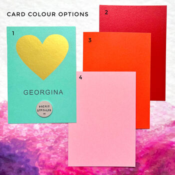 Valentine's Day Scratch Card With Pocket Token I Love You Gift, 5 of 8