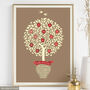 Ruby Anniversary Gift ‘Personalised Family Tree Print’, thumbnail 9 of 12