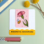 January Magnetic Birth Flower Bookmark Carnation, thumbnail 1 of 7