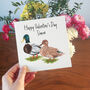Mr And Mrs Duck Valentine's Day Card, thumbnail 4 of 5