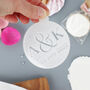 Personalised Wedding Favour Cookie Embosser, thumbnail 8 of 12