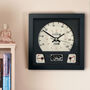 Personalised Hand Made Mg F Vcc One.Eight Speedometer Wall Clock, thumbnail 1 of 5