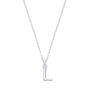 Personalised Initial Letter Sterling Silver Pendant Necklace, thumbnail 12 of 12