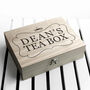 Personalised Framed Tea Box With Tea Selection, thumbnail 5 of 7