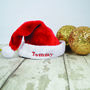 Personalised Christmas Santa Hat, thumbnail 6 of 7