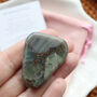 African Bloodstone Smoothstone Protection Crystal Gift, thumbnail 3 of 11
