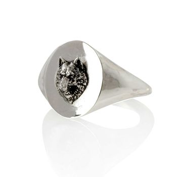 Wolf Signet Ring, 6 of 8