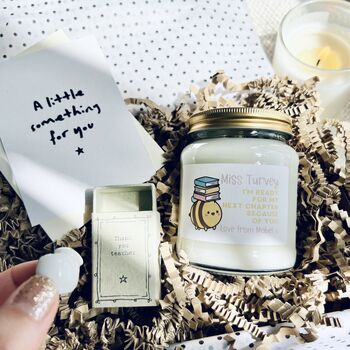 Thank You Teacher Candle And Apple Keepsake, 5 of 10