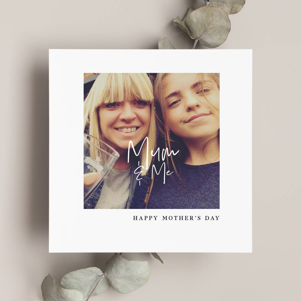 Personalised Mother's Day Photograph Card, 1 of 3