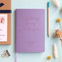 Personalised 50 Things For 50th Year Planner Notebook, thumbnail 2 of 11