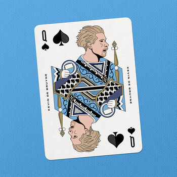 Man City Playing Cards | Gift For Football Fans, 6 of 11