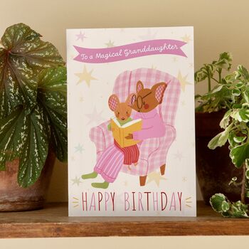 Magical Granddaughter Birthday Card, 2 of 3
