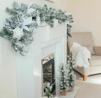 Narnia Inspired Christmas Mantle Or Stair Garland, 9 of 12