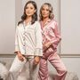 Satin Personalised Pyjamas, thumbnail 1 of 8