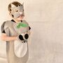 Felt Tabby Cat Costume For Kids And Adults, thumbnail 3 of 11