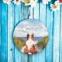 Personalised Border Collie Dog Beach Walk Collection, thumbnail 4 of 8