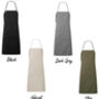 Personalised Modern Neck Tie Apron With Heart, thumbnail 7 of 8