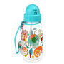 Wild Animals Water Bottle With Straw, thumbnail 2 of 2