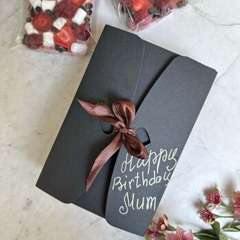 Raspberry Shaped Chocolate Birthday Gift For Her, 7 of 12