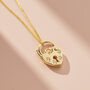 9ct Gold Heart Padlock Necklace, thumbnail 1 of 4