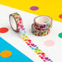 Rainbow Set Of Festive Washi Tapes, thumbnail 7 of 7