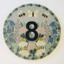 Floral Mosaic House Door Number Sign, thumbnail 9 of 12