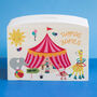 Personalised Circus Themed Money Pot Piggy Bank, thumbnail 11 of 12