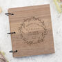 Personalised Baby Wreath Scrapbook Gift For New Parents, thumbnail 1 of 7