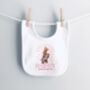 Personalised Pink Happy Father's Day Teddy, thumbnail 3 of 12